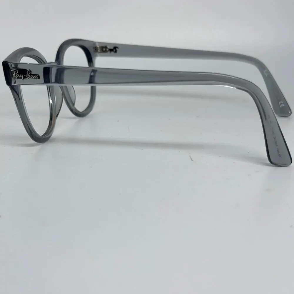 Ray-Ban RB4324 6450/4E Sunglasses Frames Gray‎ Round Full Rim 50-21-150 H16940